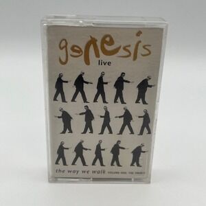 Genesis Live The Way We Walk Volume One The Shorts Cassette Tape 1992 Atlantic